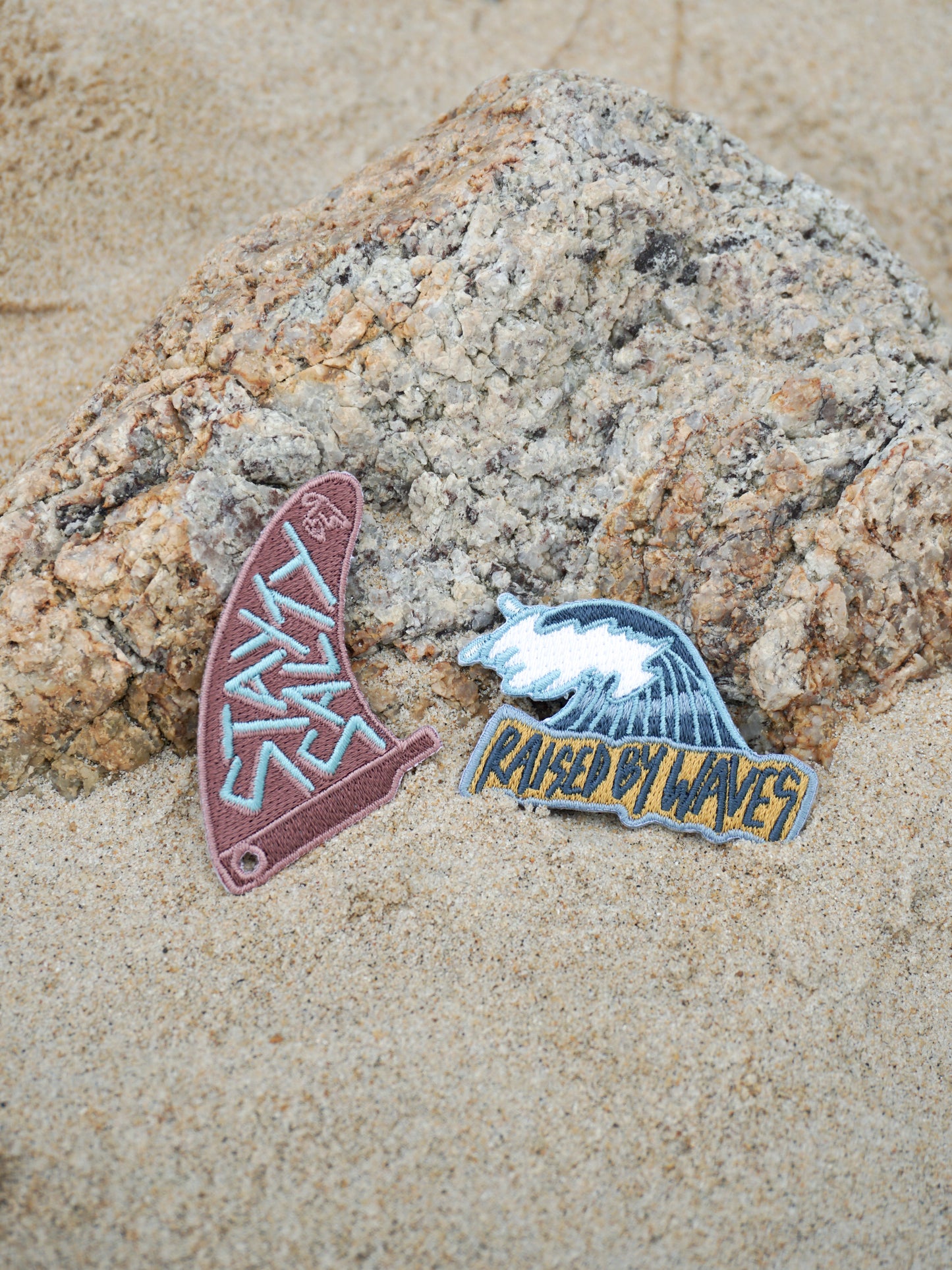 Waves & Fins Iron On Patch