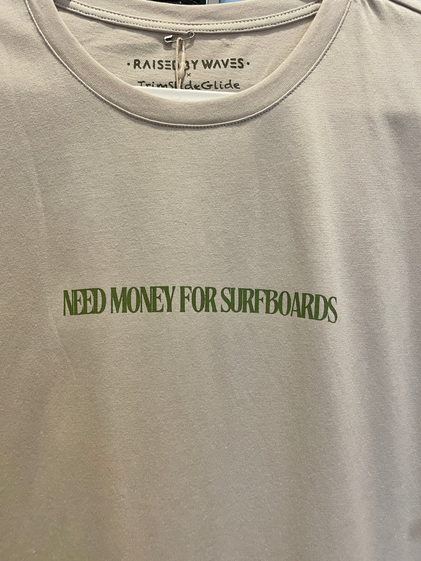 RBW x TSG Need Money For Surfboards Regular Unisex Tee