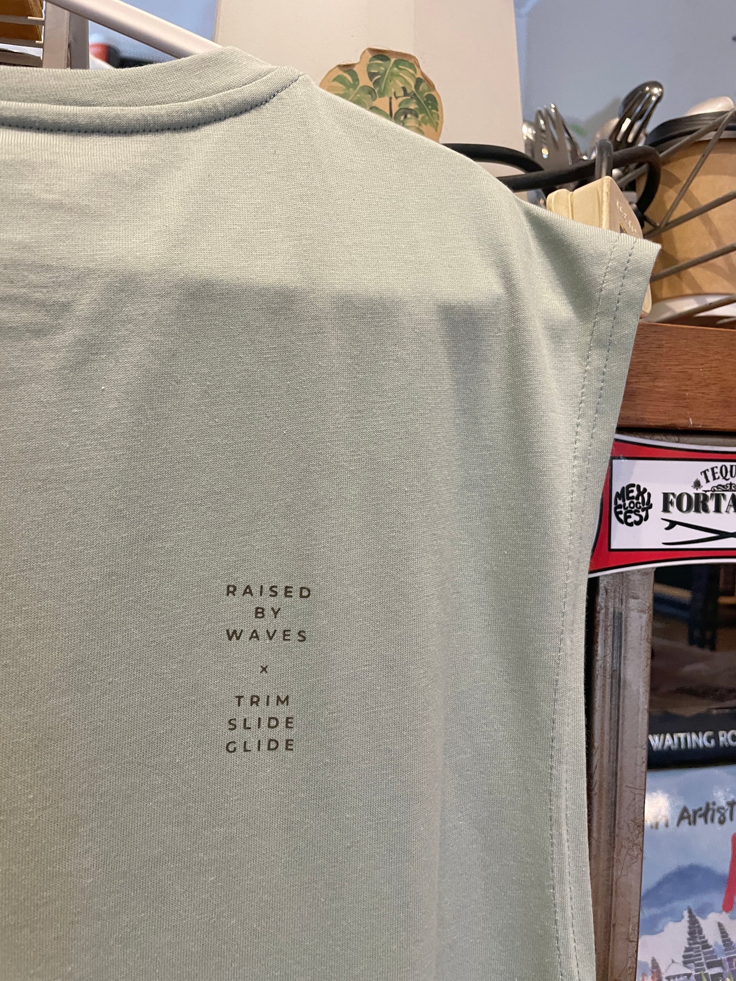 RBW x TSG Need Money For Surfbaords Unisex Muscle Tee