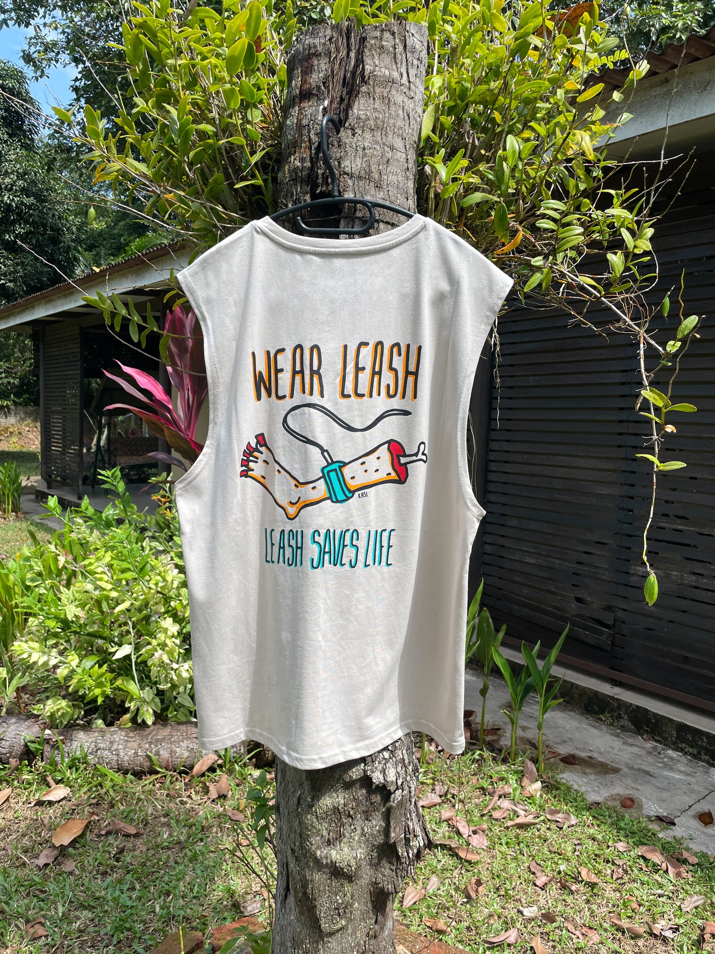 RBW x NDSC Wear Leash Unisex Muscle Tee